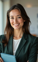 Wall Mural - portrait of a businesswoman