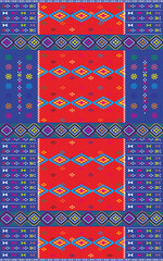 Traditional fabrics of Ulos Batak, patterns, designs, decorations, wallpapers, ornaments in various colors