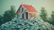 © CreativeLoom - A house is on top of a pile of money