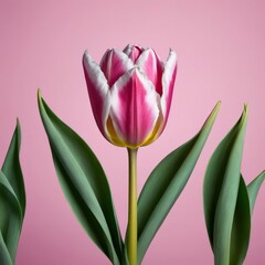 Sticker - pink tulips