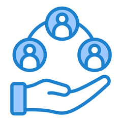 Sticker - Human Resources Icon