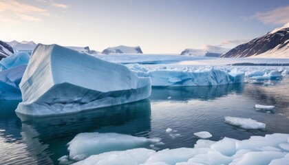 icy serene beauty of the arctic