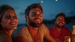 © ACE STEEL D - Friends Enjoying a Night Out Under the Stars