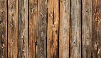 Canvas Print -  Timeless beauty of weathered wood