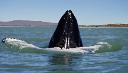  Whales majestic leap in the ocean