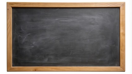 A blank blackboard for writing or drawing , empty, black, board, blank, writing, drawing, school, education, learning