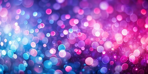 Wall Mural - Abstract Purple and Blue Bokeh Background, bokeh , lights , abstract , background