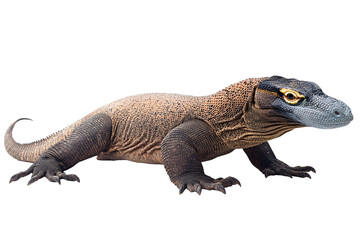 Komodo isolated on transparent background