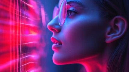 Poster - Neon Portrait.