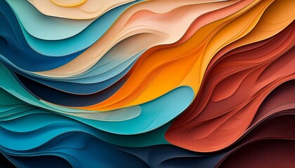 Wall Mural - hd backgrounds and textures with colorful abstract art creations, minimalist design with abstract
