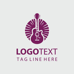 Guitar Logo Illustrations