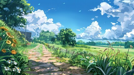 Background_anime_landscapes_drawing