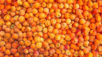 Wall Mural - Fresh apricots background