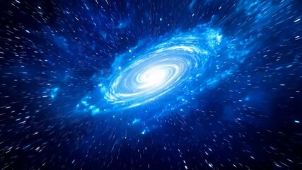 Wall Mural - Spiral galaxy background