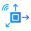 © Amicon - accelerometer gradient icon