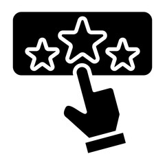 Canvas Print - Ratings Icon