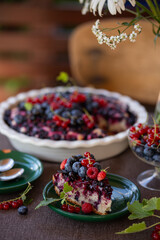 Poster - Mixed berries cake