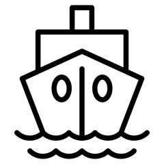 Sticker - ship by sea