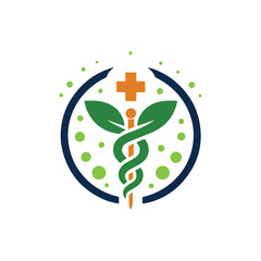 Sticker - health care and safe logo vector editable