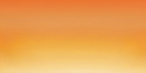 Wall Mural - orange to gold colors grainy gradient smooth transitio background
