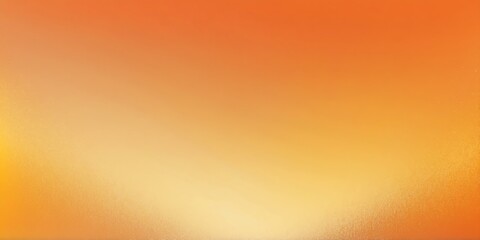 Wall Mural - orange to gold colors grainy gradient smooth transitio background