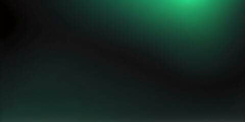 Wall Mural - green to black colors grainy gradient smooth transitio background
