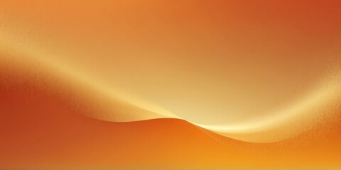 Wall Mural - gold to orange colors grainy gradient smooth transitio background