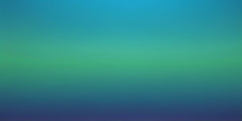 Wall Mural - blue to green colors grainy gradient smooth transition background
