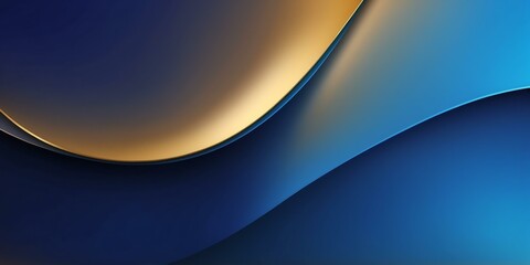 Wall Mural - blue to gold colors grainy gradient smooth transition background