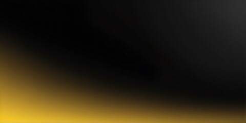 Wall Mural - black to yellow colors grainy gradient smooth transiti background