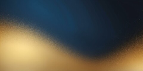 Wall Mural - blue to gold colors grainy gradient smooth transition background