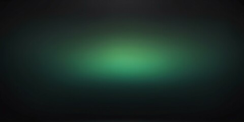 Wall Mural - black to green colors grainy gradient smooth transitio background