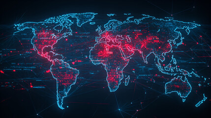 Advanced interface of global supply chain management software for peak efficiency, Ai