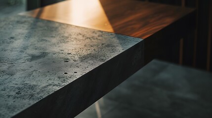 Poster - Macro interpretation of minimalist design details in a cinematic frame AI generated illustration