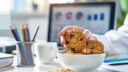 Wall Mural - The Bowl of Cookies