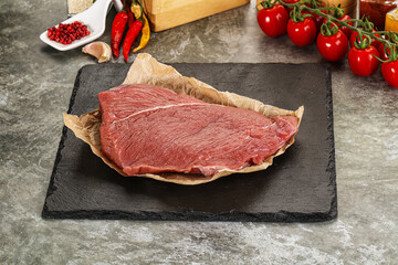 Sticker - Raw beef meat shoulder for cooking