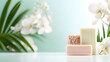 © atthameeni - Organic soap bars with natural textures and colors