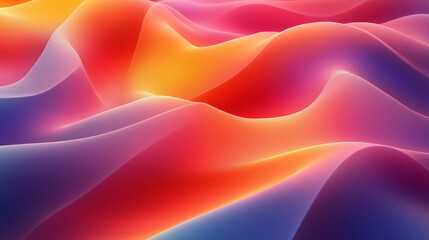 Pink and orange shiny silk background, colorful abstract background for design