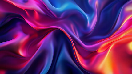 Pink and orange shiny silk background, colorful abstract background for design