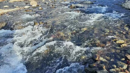 Leinwandbilder - 川の急流