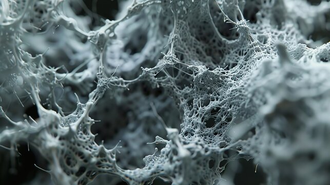 Abstract Macro Photography of Organic Structure