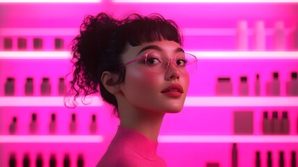 Poster - Metaverse Cosmetic Down Digital Beauty Choices