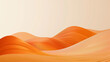 © Daria - Abstract Orange Wave Pattern on Minimalist Background, orange wallpapers