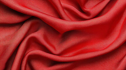 Aufkleber - Red Fabric Texture.