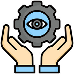 Sticker - Vision Icon