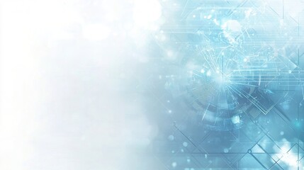 Poster - Business background featuring innovation and high-tech elements, suitable for corporate settings