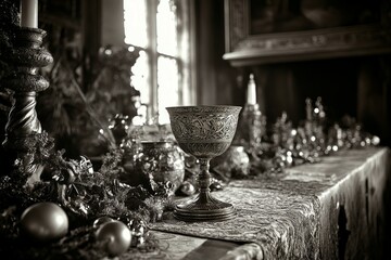 Chalice Medieval Banquet Christianity, Wicca Religion Spiritual Symbol