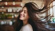 © Mas - Happy woman with beautiful hair