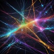 © IFTIAR - Digital technology and cyber security concept, abstract technology background of high speed global data transfer, futuristic neon hexagons, advanced technology networks