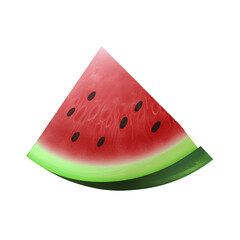 Poster - slice of watermelon